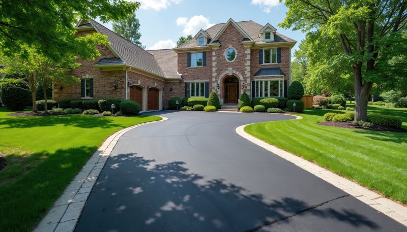 Finished Sealed Driveway